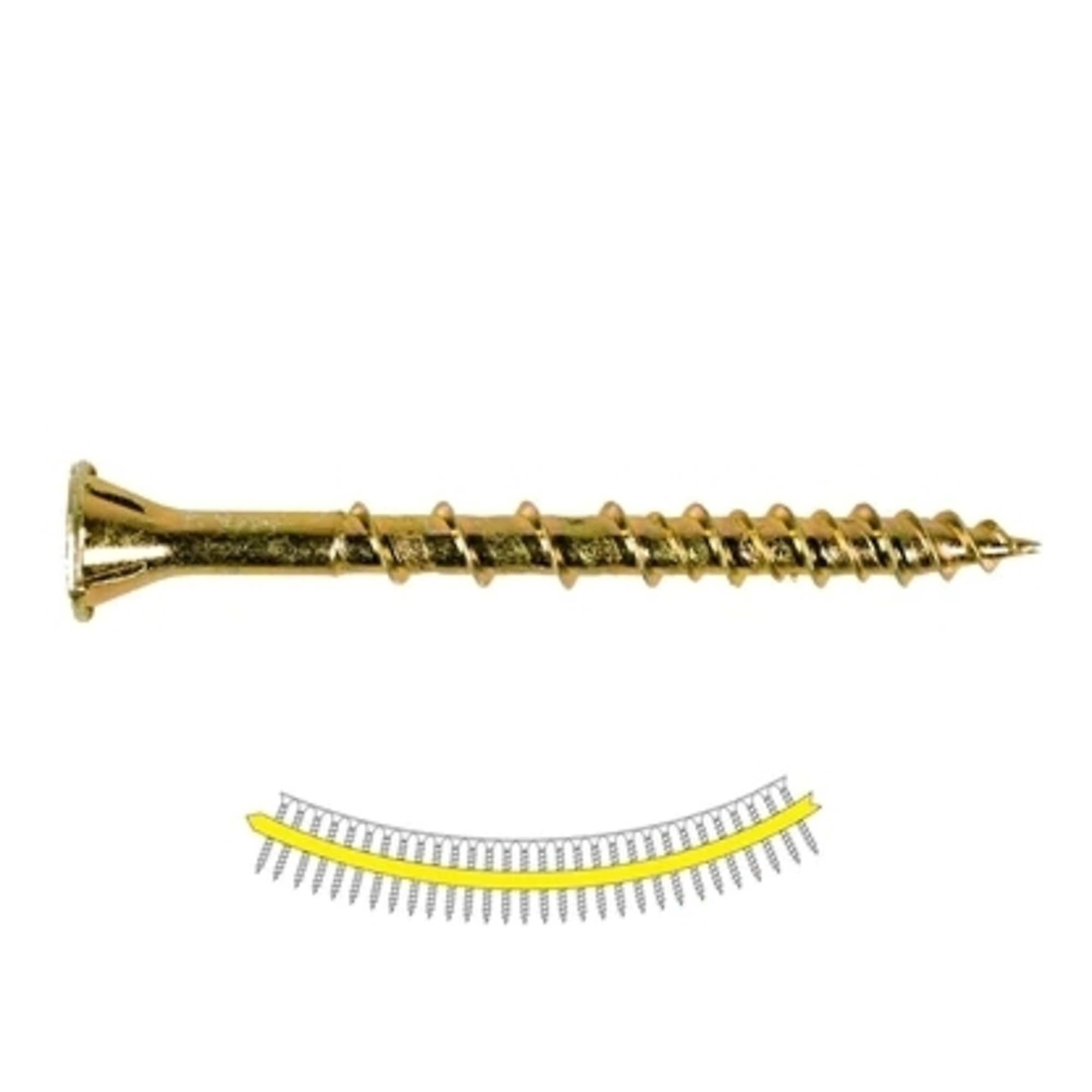 Simpson Strong-Tie WSV134S Strong-Drive SUBFLOOR Screw #9 2000PK